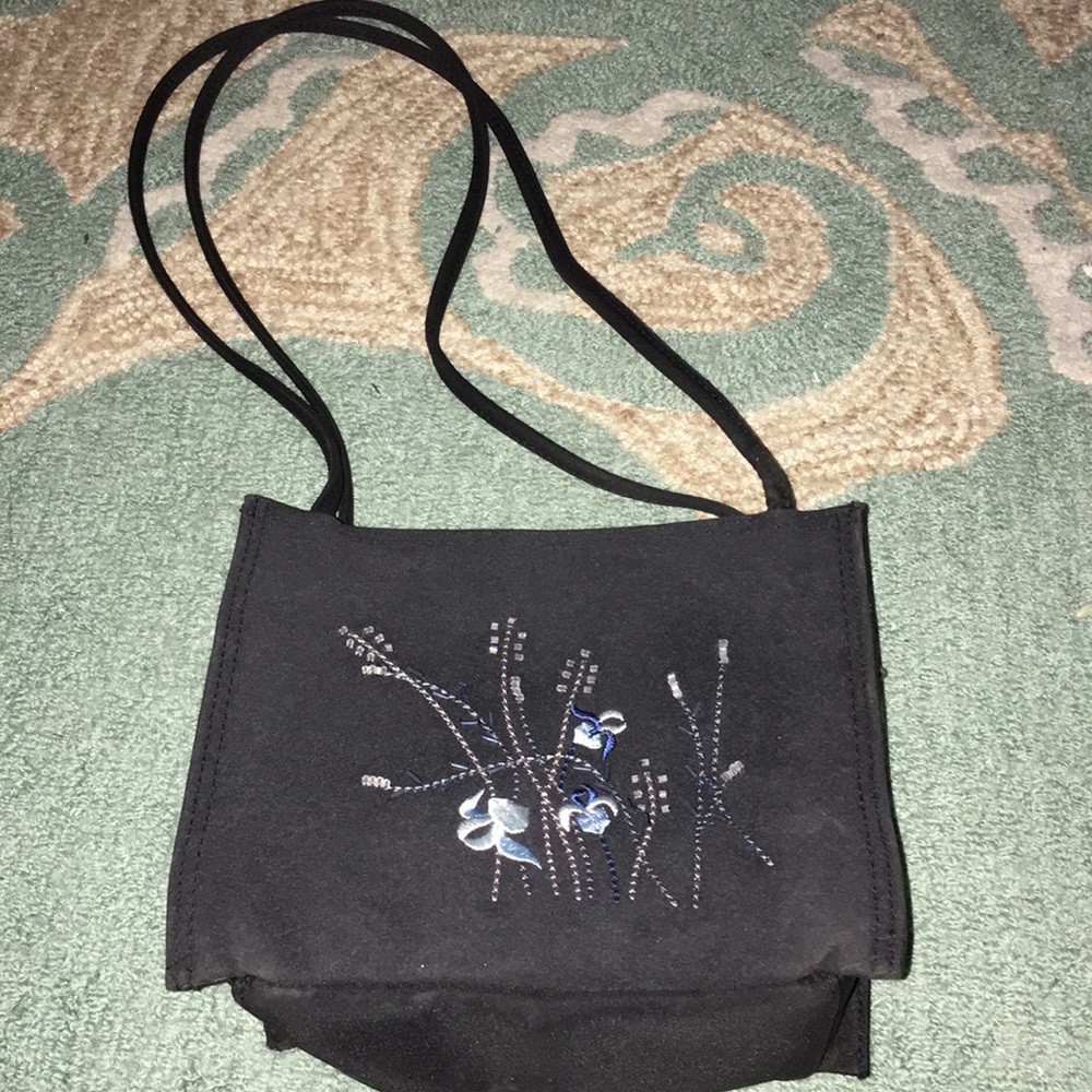 Small black dress bag